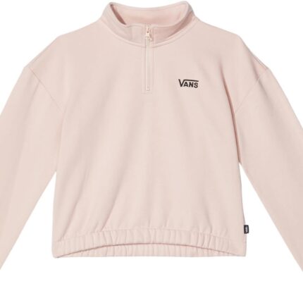 Vans Kids 1/2 Zip Mock Pullover (Big Kids)