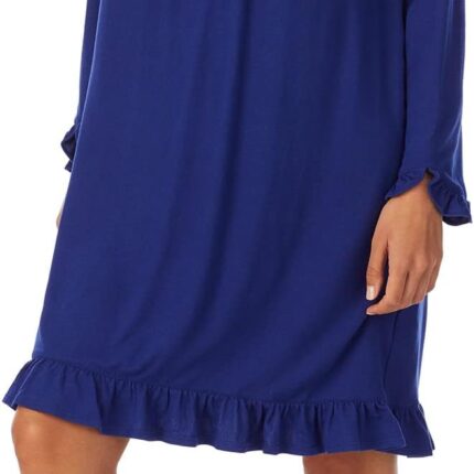 Eileen West Long Sleeve Sweater Knit Gown