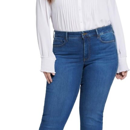 NYDJ Plus Size Marilyn Straight in Presidio