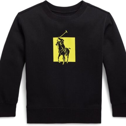 Polo Ralph Lauren Kids Big Pony Logo Double-Knit Sweatshirt (Toddler)