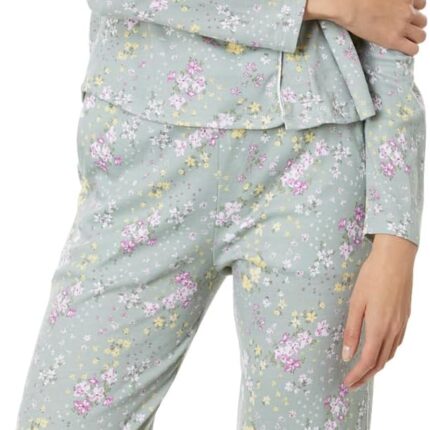 Karen Neuburger Petite Gramercy Park Long Sleeve Girlfriend PJ Set