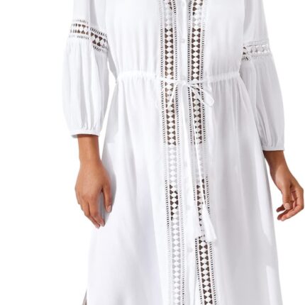 Tommy Bahama Sunlace Long Open Front Duster