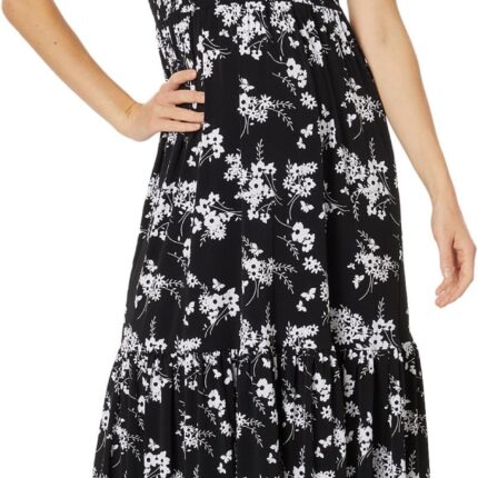 MICHAEL Michael Kors Petite Botanical Empire Maxi Dress