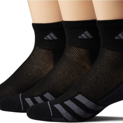adidas Superlite Stripe 3 Quarter Socks 3-Pair