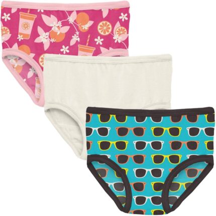 Kickee Pants Kids Print Underwear Set 3-Pack (Big Kids)