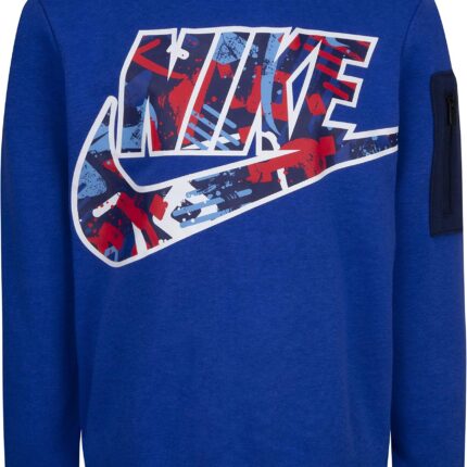 Nike Kids Thrill Crew Neck Sweatshirt (Toddler/Little Kids/Big Kids)