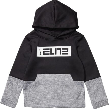 Nike Kids Therma Elite Color-Block Pullover Hoodie (Toddler/Little Kids)