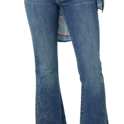 Lucky Brand High-Rise Stevie Flare Jeans in Tioga Pass