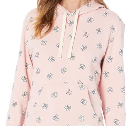 Life is Good Vintage Daisy Simply True Fleece Hoodie