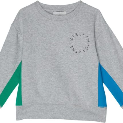 Stella McCartney Kids Color-Block Sweatshirt (Toddler/Little Kids/Big Kids)