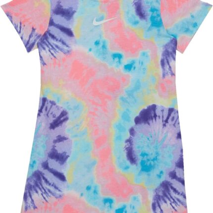 Nike Kids NSW Tie-Dye Shirtdress (Toddler/Little Kids)